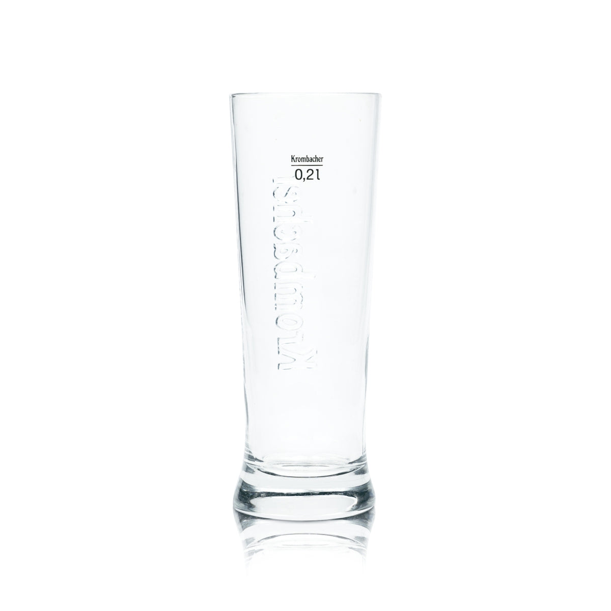 6x Krombacher Beer Glass 0,2 l Becher Star Cup Sahm Relief Glasses Contour Brewery – Widok 3