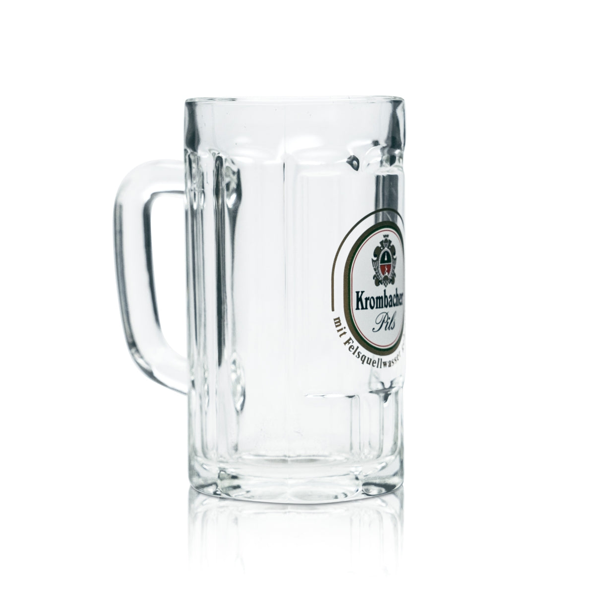 6x Krombacher szklanka do piwa 0.2l kufel Seidel szklanki reliefowe Gastro pub Pils – Widok 3