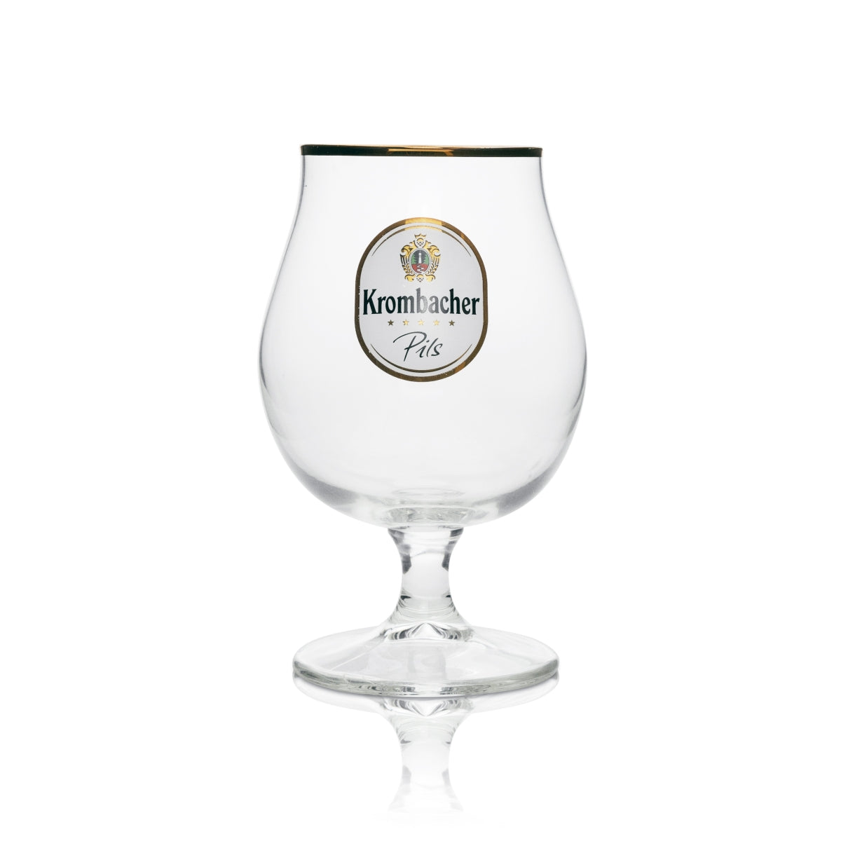 6x szklany balon do piwa Krombacher Brussels 400ml sahm – Widok 2
