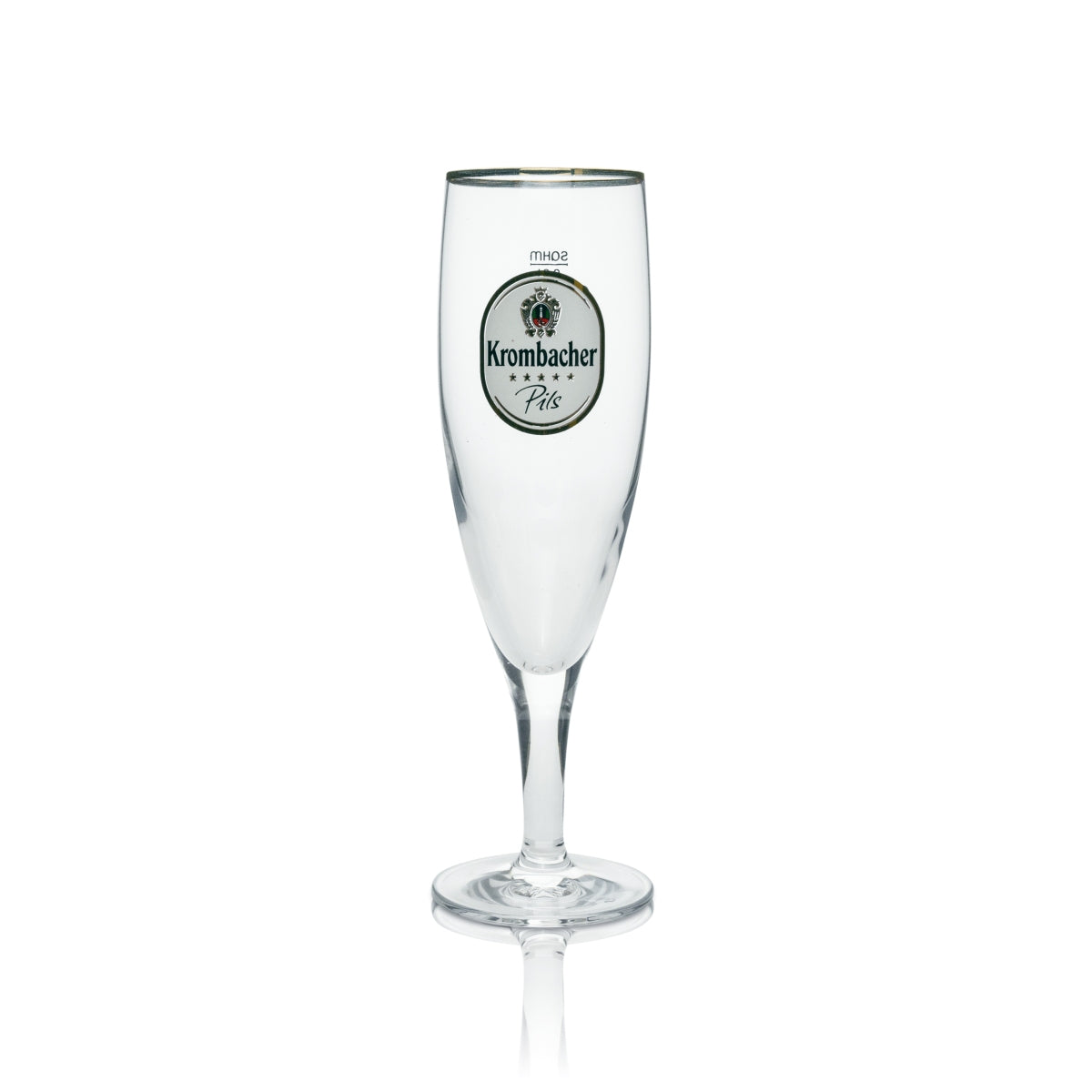 6x szklanka do piwa Krombacher 0,2 l Ekskluzywne szklanki typu pokalgläser Biertulpen Pilstulpen Złota obwódka – Widok 3