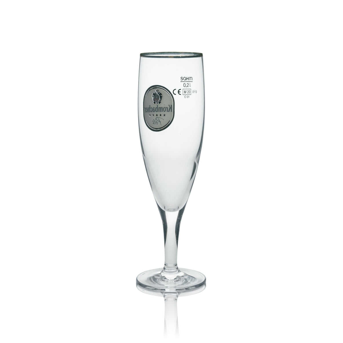 6x szklanka do piwa Krombacher 0,2 l Ekskluzywne szklanki typu pokalgläser Biertulpen Pilstulpen Złota obwódka – Widok 4