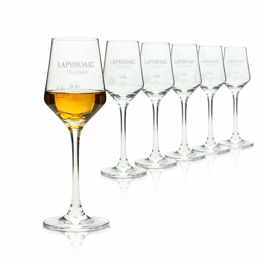 6x Laphroaig Whisky Szklanka do Nosingu Szklanka do Degustacji 115ml Islay Single Malt Scotch