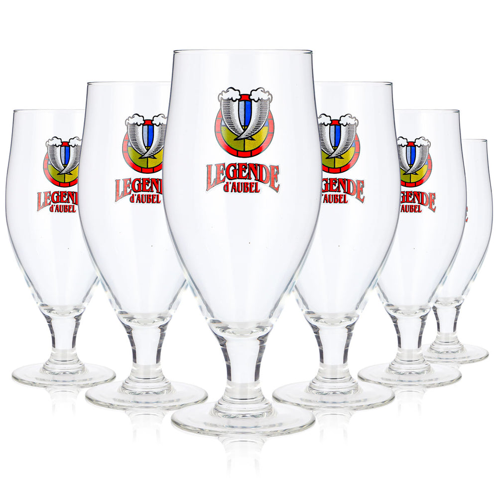 6 szklanek do piwa „Legende d'Aubel” 0,5 l Luminarc Cervoise (zestaw 6 sztuk)