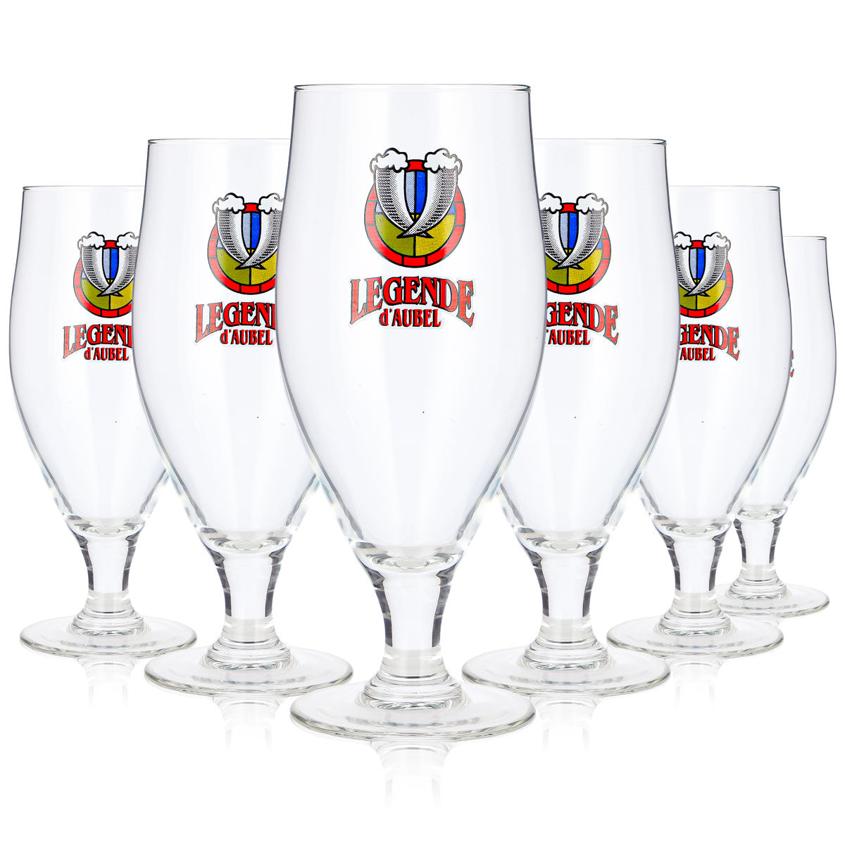 6 szklanek do piwa „Legende d'Aubel” 0,5 l Luminarc Cervoise (zestaw 6 sztuk)
