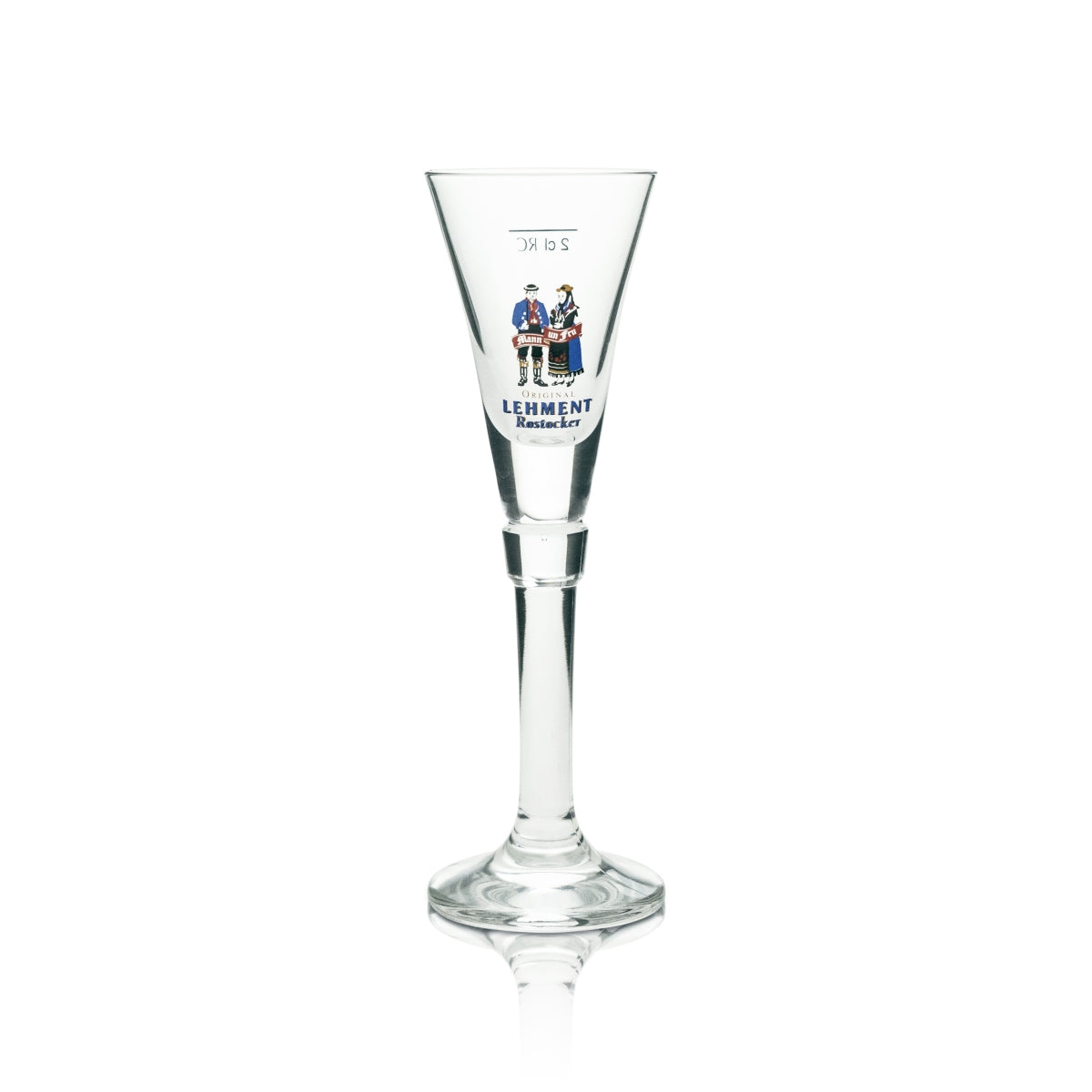 6x Lehment schnapps szklany kieliszek 2cl – Widok 2