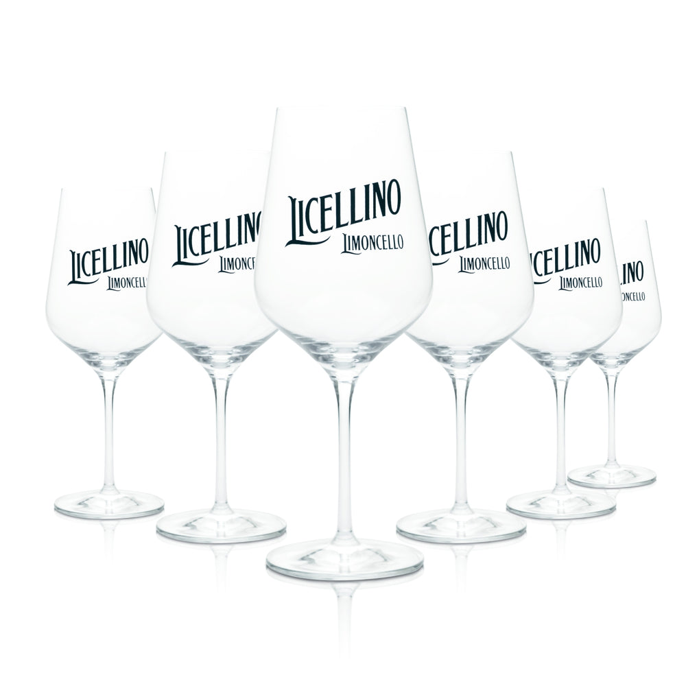 6x Kieliszek do wina Licellino 0,57l Kieliszki do wina Limoncello Aperitif Spritz Cocktail