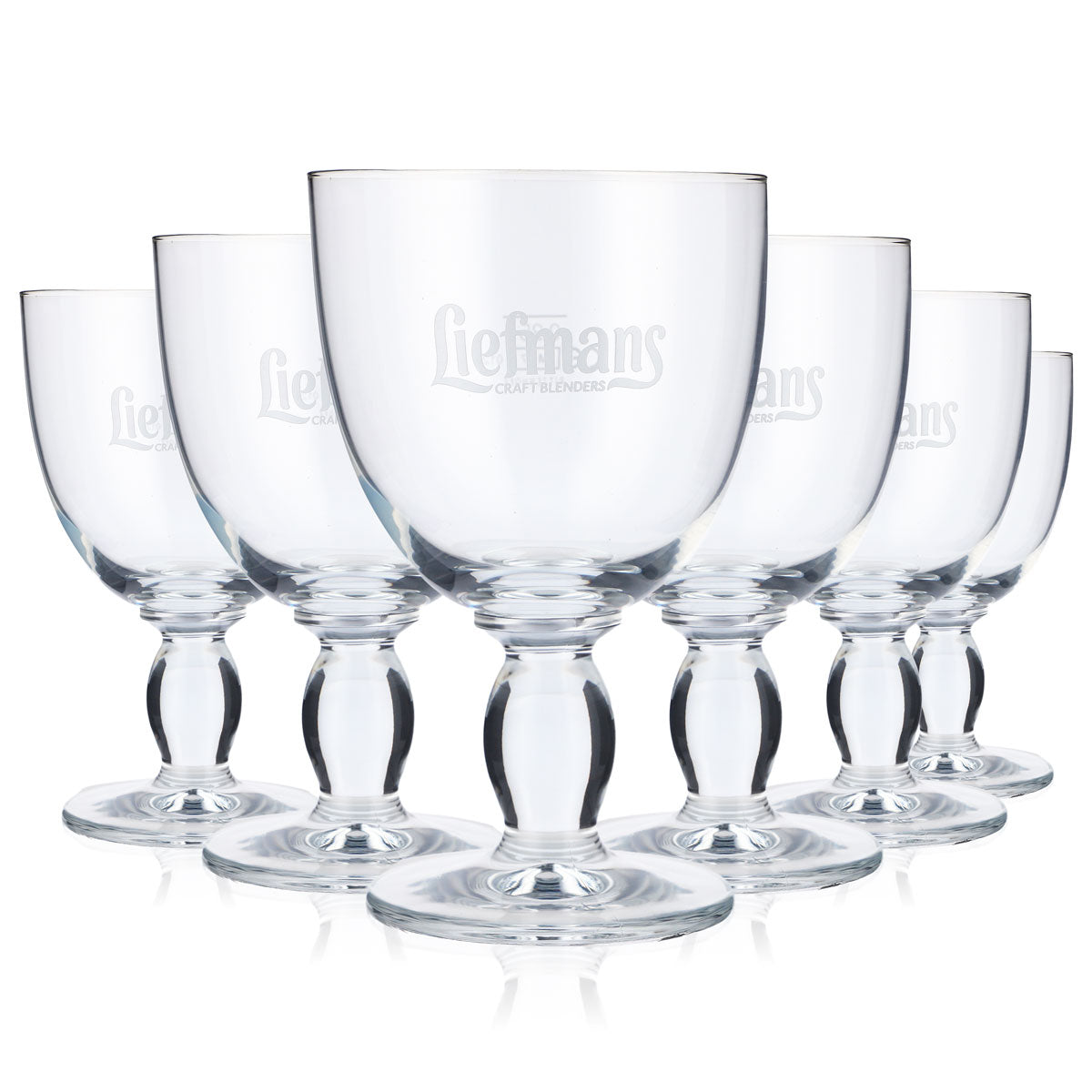 6x szklanka do piwa Liefmans 0,25 l Kielich Szklanki do piwa Kielich Białe logo – Widok 5