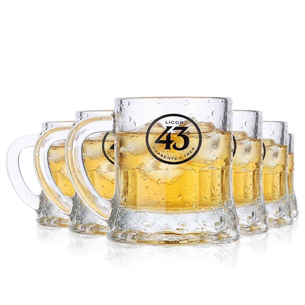 6x likier 43 kieliszek do likieru 5 cl Stamper krótki kieliszek do shotów dzbanek mini kieliszek do piwa