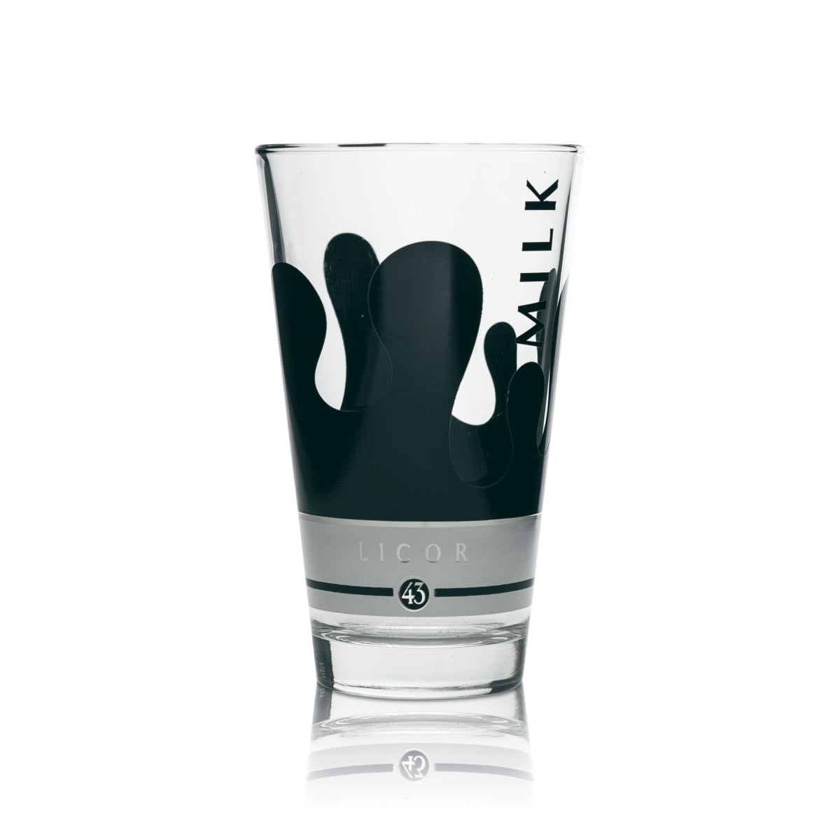 6x Liqueur 43 Kieliszek do likieru long drink czarny/biały 3 różne wzory – Widok 2