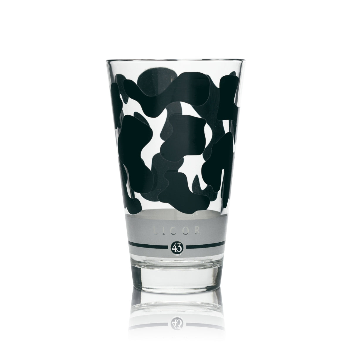 6x Liqueur 43 Kieliszek do likieru long drink czarny/biały 3 różne wzory – Widok 5