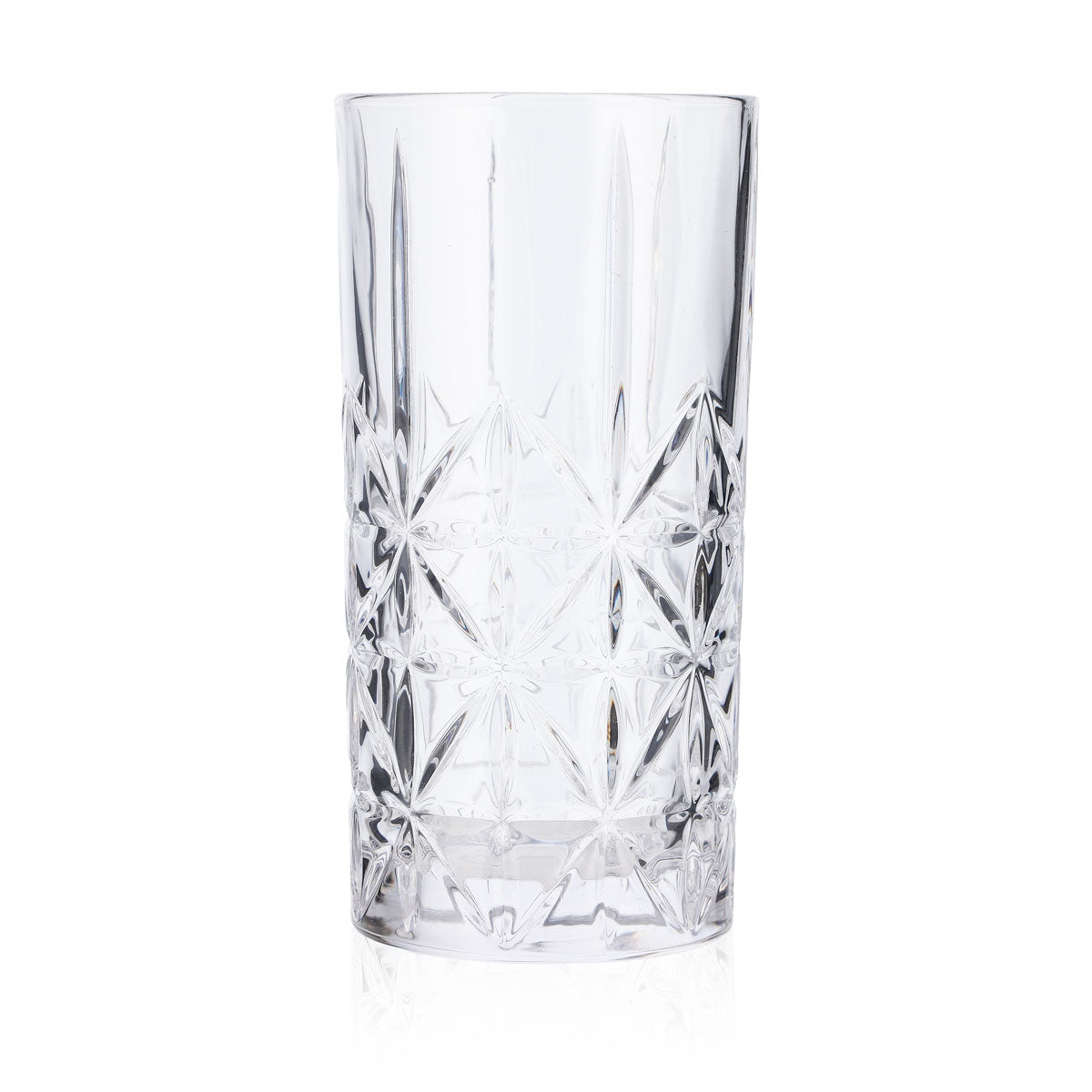 6x szklanki do long drinków Relief 0,35 l Kontur Kristall Cocktail – Widok 4