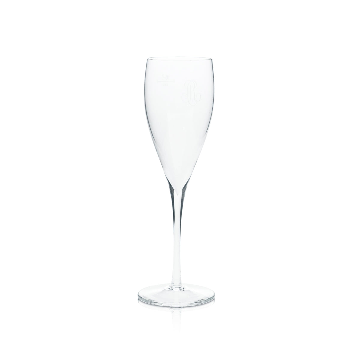 6 kryształowych kieliszków do szampana Louis Roederer o pojemności 0,1 l, typu flute goblet do aperitifu – Widok 2
