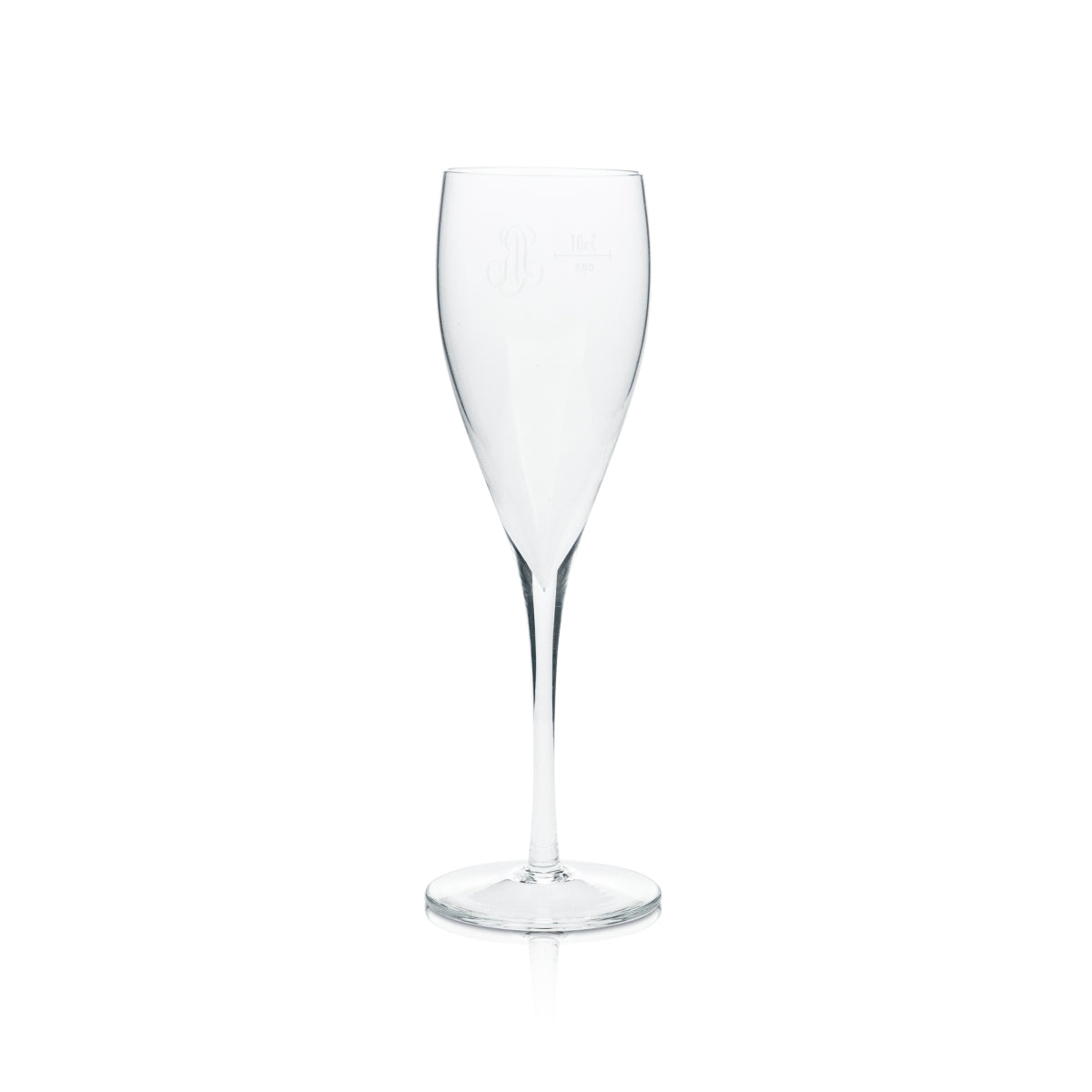 6 kryształowych kieliszków do szampana Louis Roederer o pojemności 0,1 l, typu flute goblet do aperitifu – Widok 3