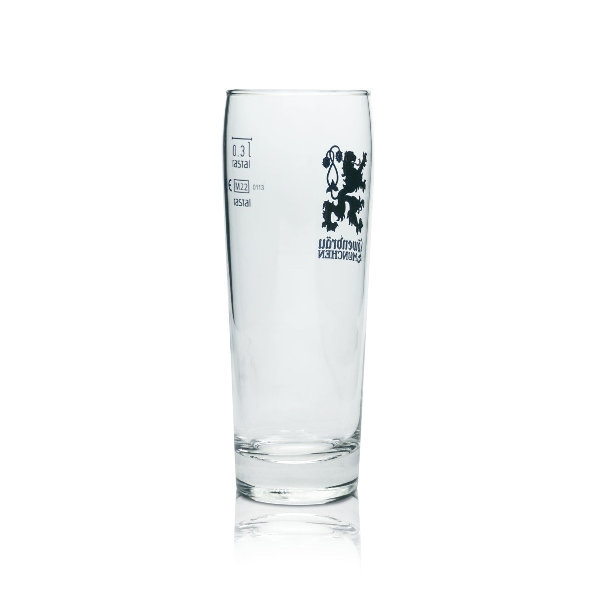6x Löwenbräu Szklanka do Piwa 0,3l Kufel Nowe Logo! Szklanki Willi Cup Piwo Helles Bar – Widok 3