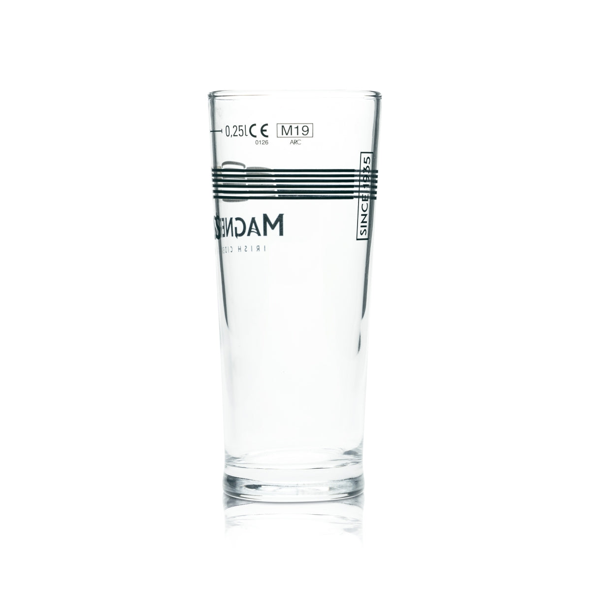 6x Magners Beer Glass 0.25l Goblet Cup Glasses Irish Cider Pint Beer Half Pint – Widok 3