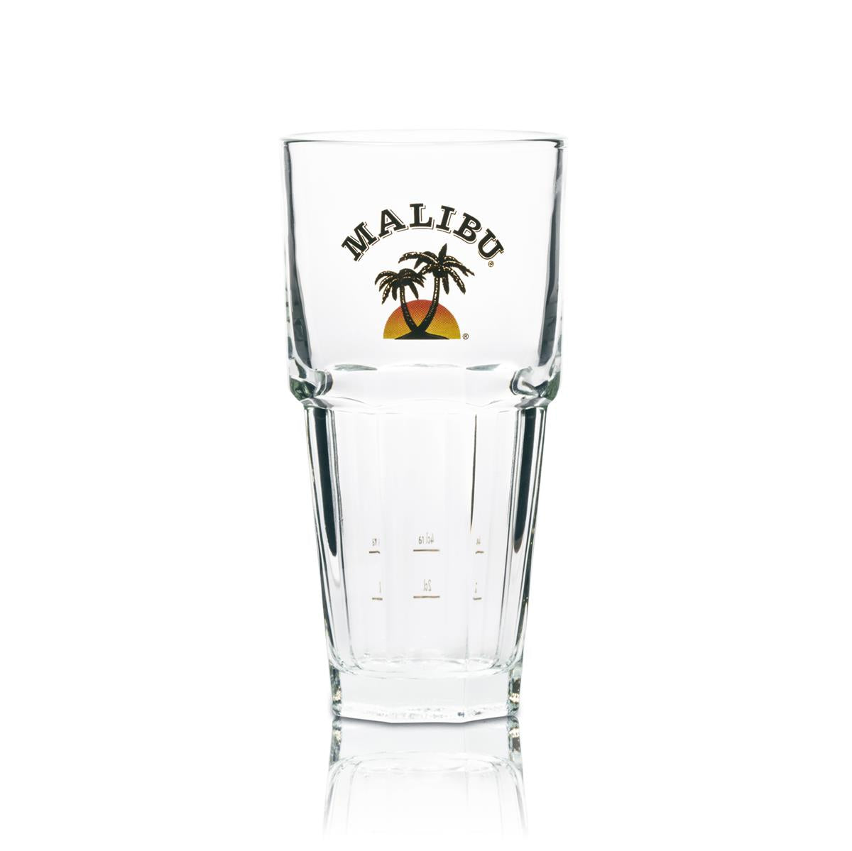 6x Malibu likier szklany long drink 36cl – Widok 2