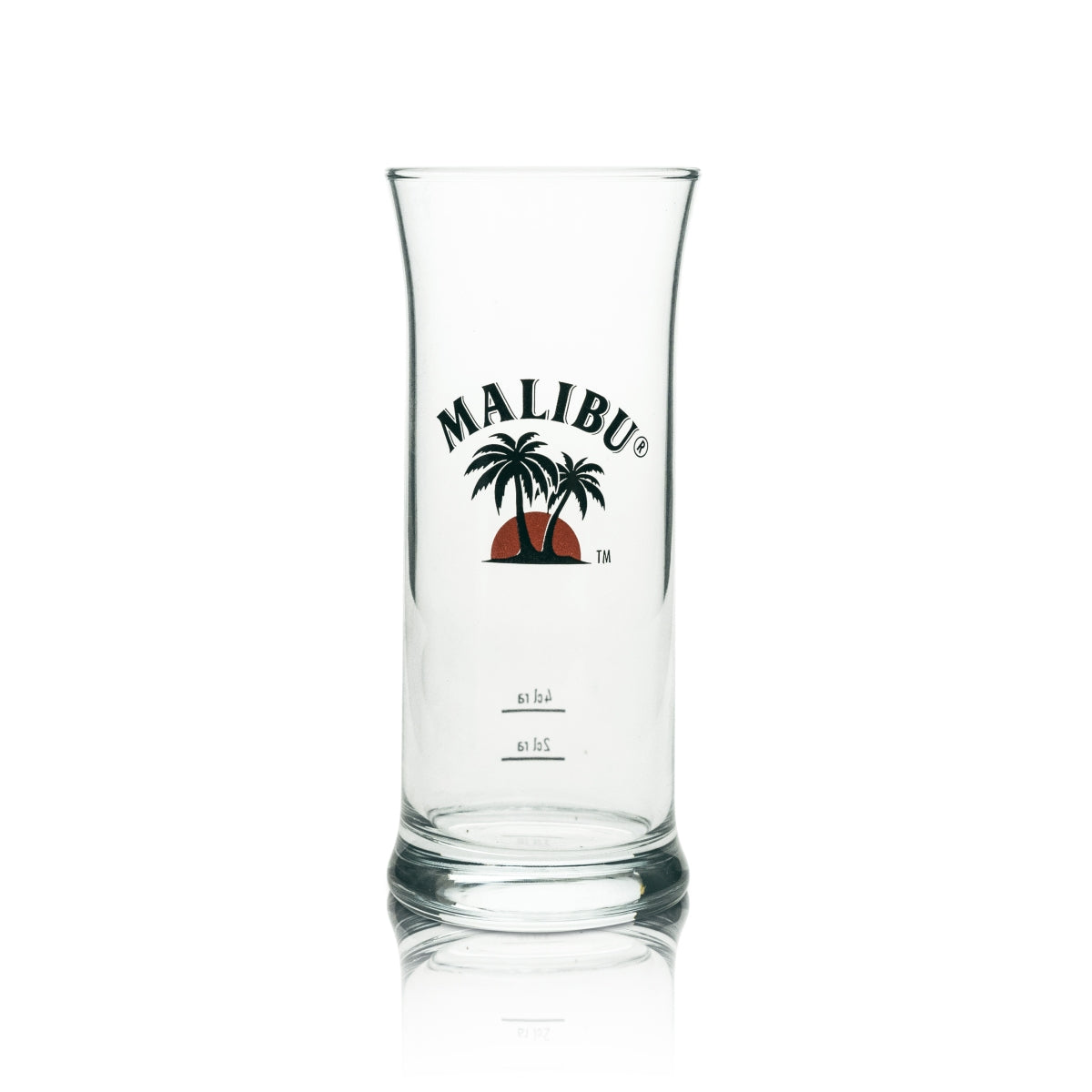 6x kieliszek do likieru Malibu typu long drink w kształcie litery V – Widok 2