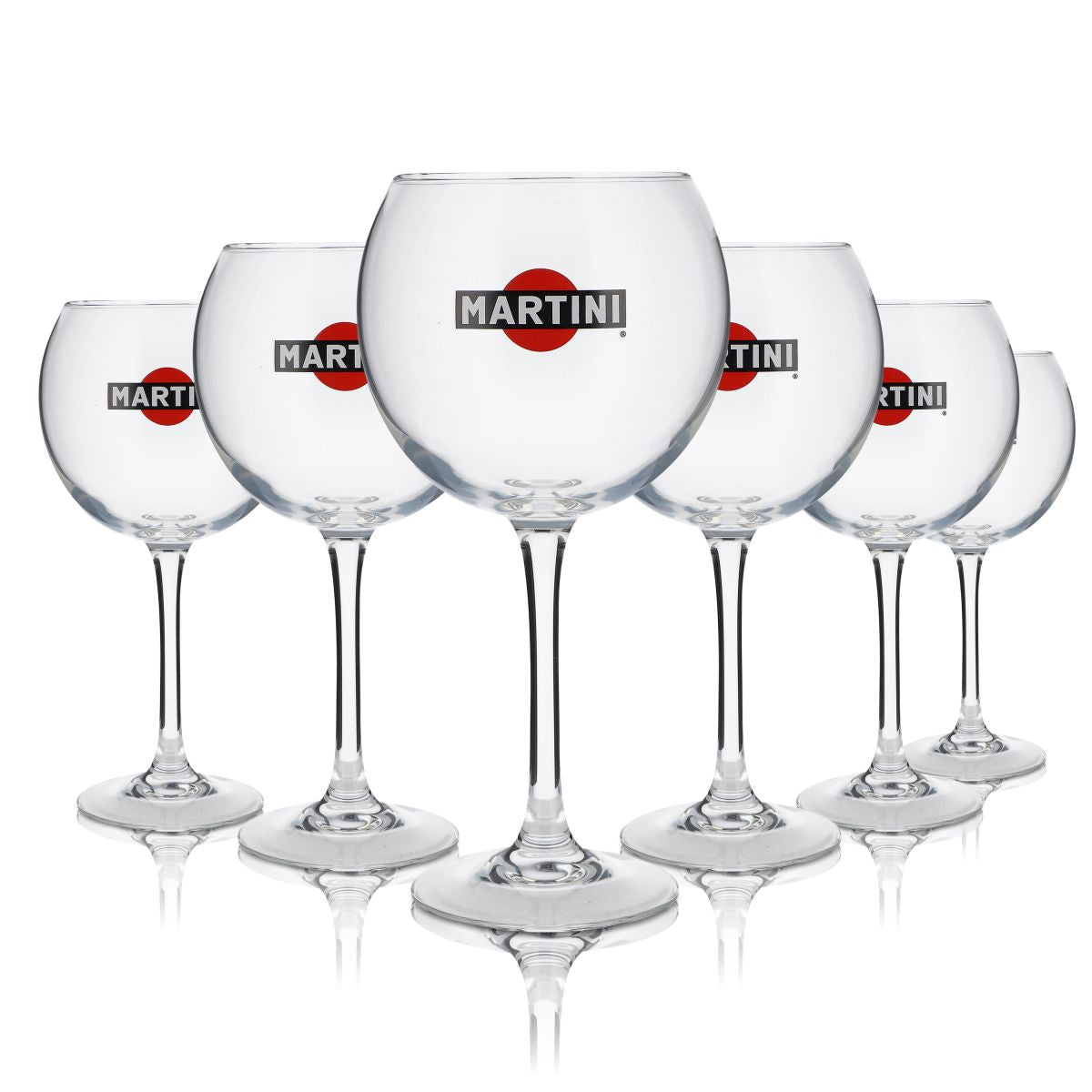 6x Kieliszek do Martini 0,47l Kieliszek z nóżką balonową Kieliszki kuliste Longdrink Cocktail Gastro – Widok 2