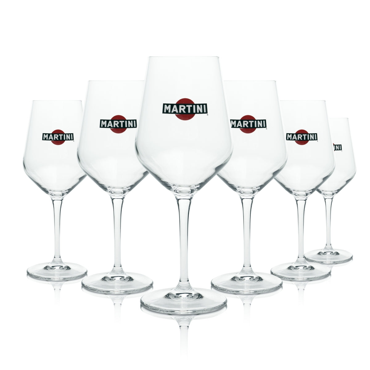 6x Kieliszek do Martini Royale 0,4l Kieliszki do wina na lodzie Wermut Balon koktajlowy Longdrink – Widok 2