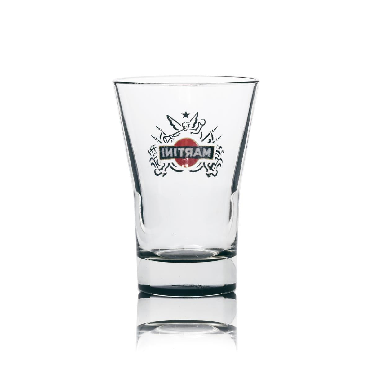 6x szklany kieliszek do wermutu Martini 31cl czarne dno – Widok 3