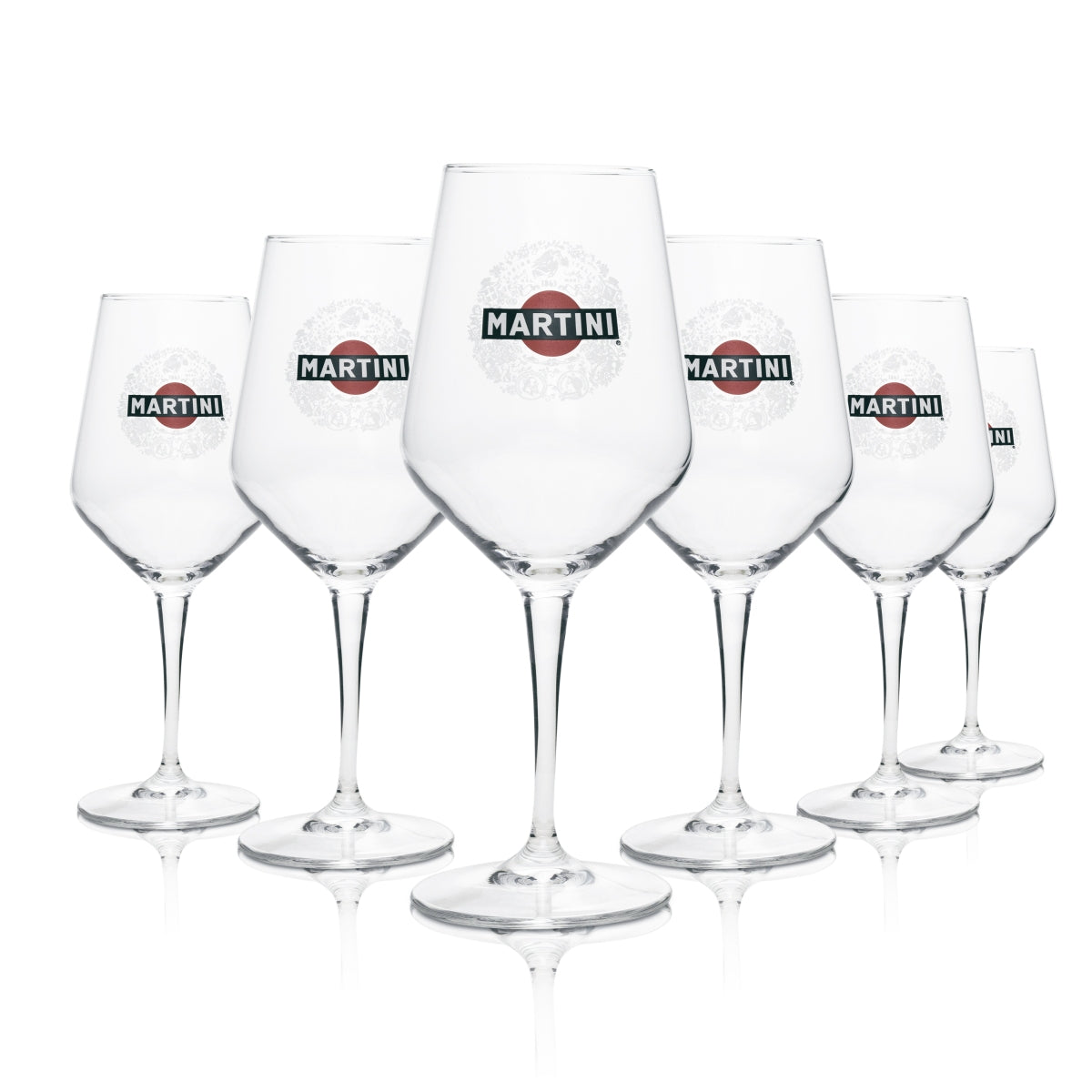 6x Martni kieliszki do wermutu 440ml