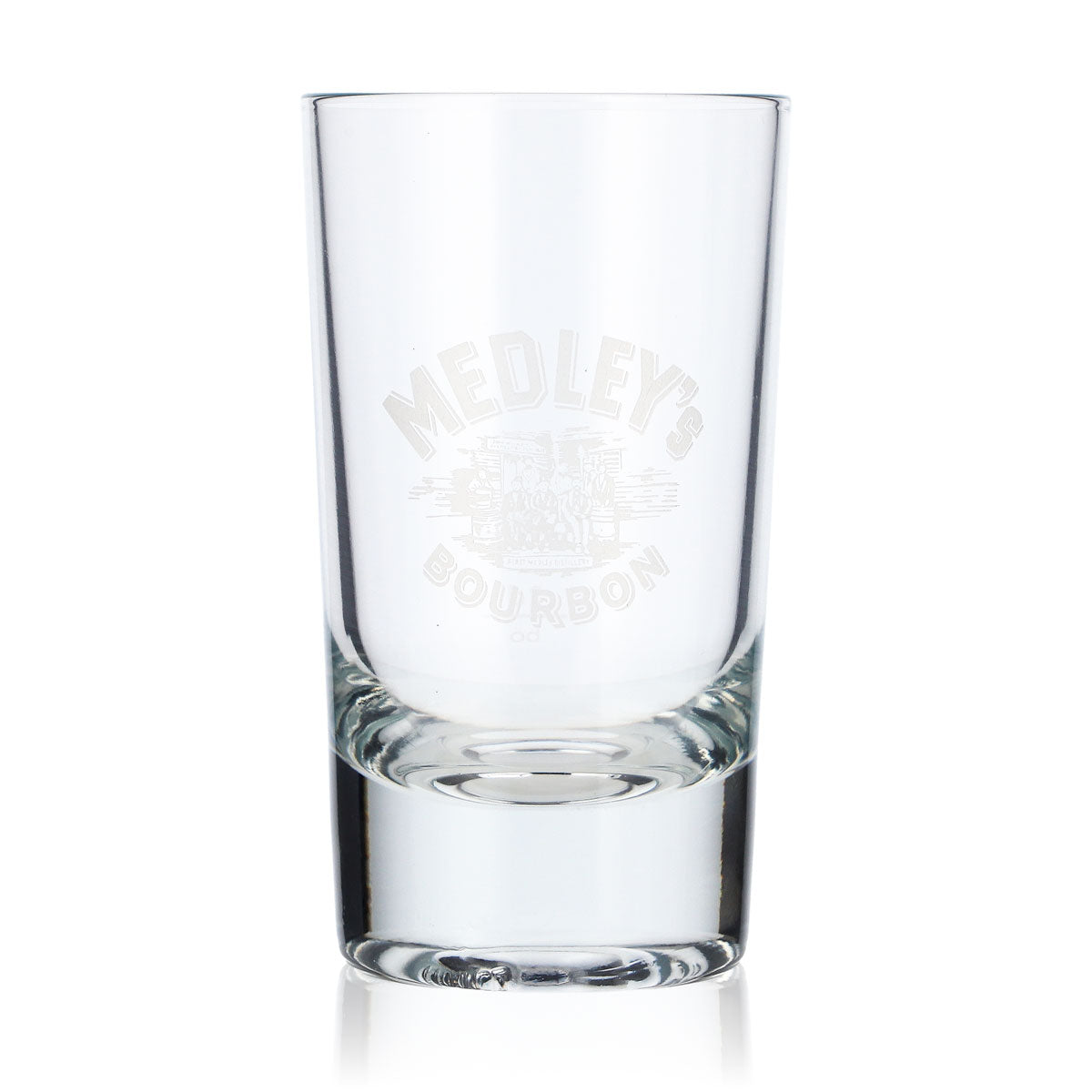 6x kieliszki do whisky Medley's 2 cl/4 cl Kieliszki do whisky Tumbler białe logo Böckling – Widok 2