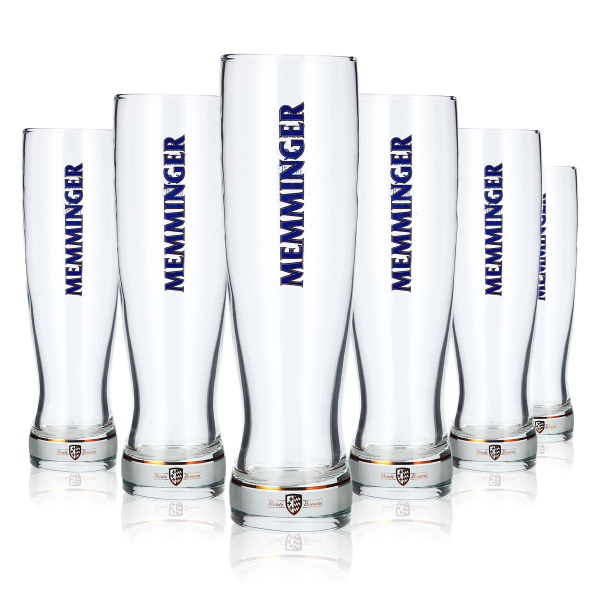 6 szklanek do piwa Memminger o pojemności 0,3 l, model Rastal Focus, szklanki Willibecher (zestaw 6 sztuk)