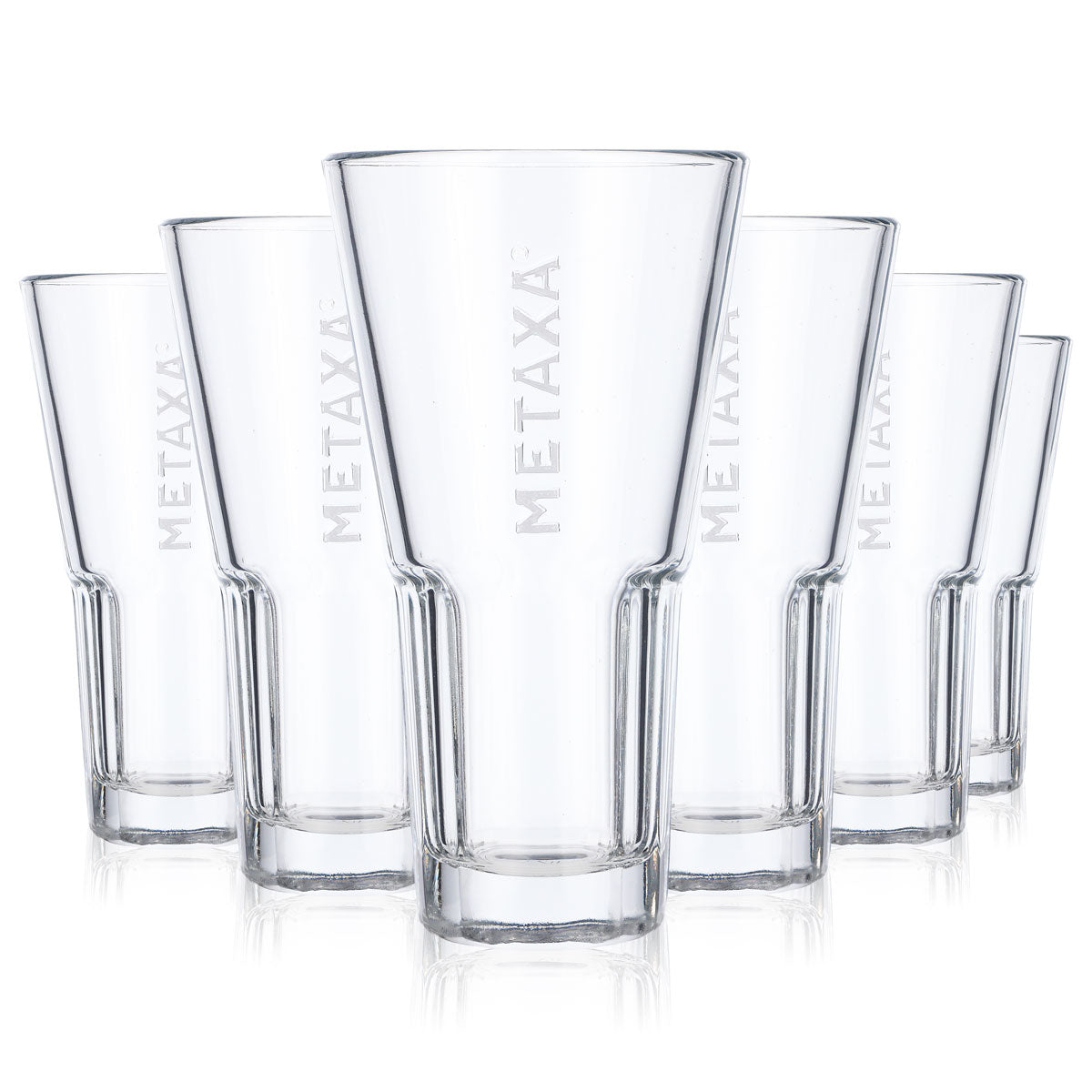 6x kieliszki do brandy Metaxa stożkowe 0,35 l kieliszki do drinków Rastal Relief – Widok 5