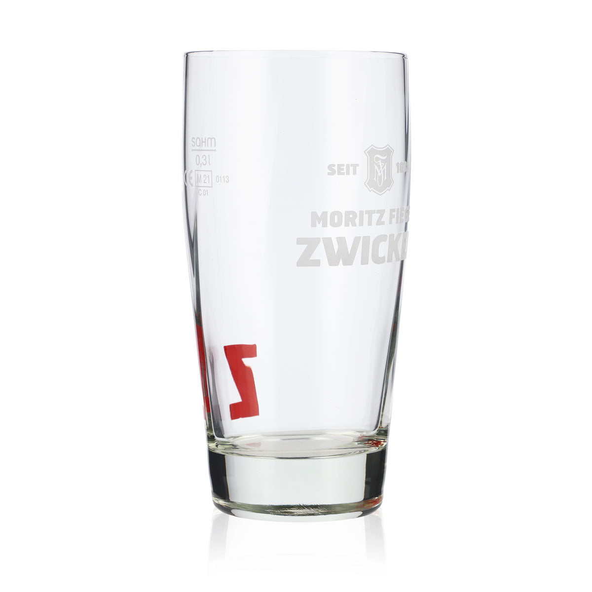 6x Moritz Fiege Szklanka do piwa 0,3 l Willibecher Szklanki do piwa Kubek „Z” – Widok 3