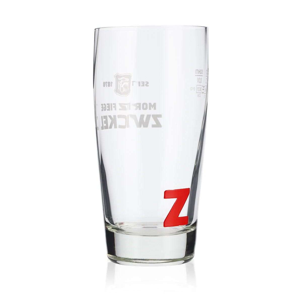 6x Moritz Fiege Szklanka do piwa 0,3 l Willibecher Szklanki do piwa Kubek „Z” – Widok 5