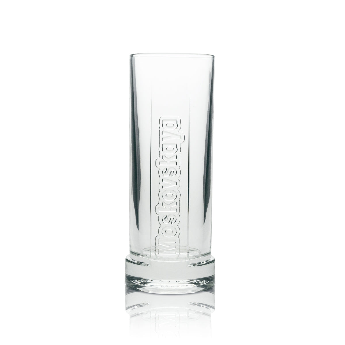 6x Moskovskaya Vodka Glass Longdrink Relief 300ml Rastal – Widok 2