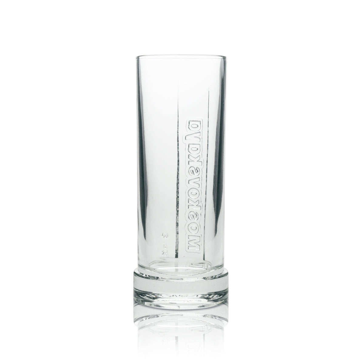 6x Moskovskaya Vodka Glass Longdrink Relief 300ml Rastal – Widok 3