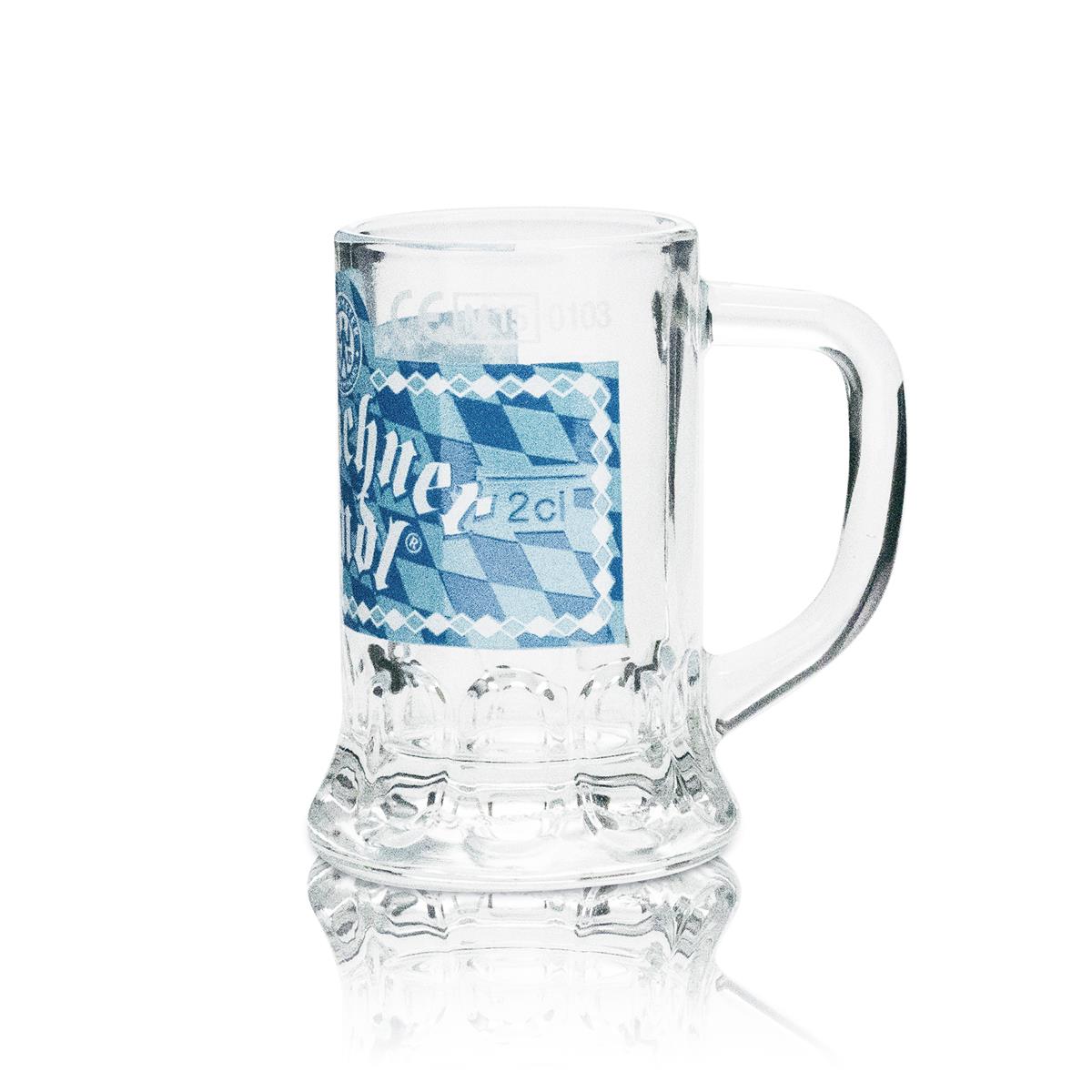 6x Müncher Kindl Beer Glass Shot Mini szklanka do piwa Bavaria – Widok 3