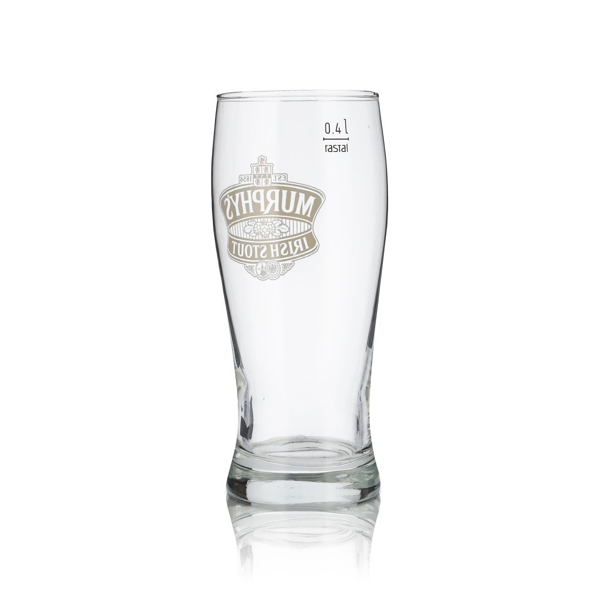 6x szklanki Murphy's 0,4 l Half Pint Irish Stout Beer Cup Zestaw szklanek do piwa Browar – Widok 3