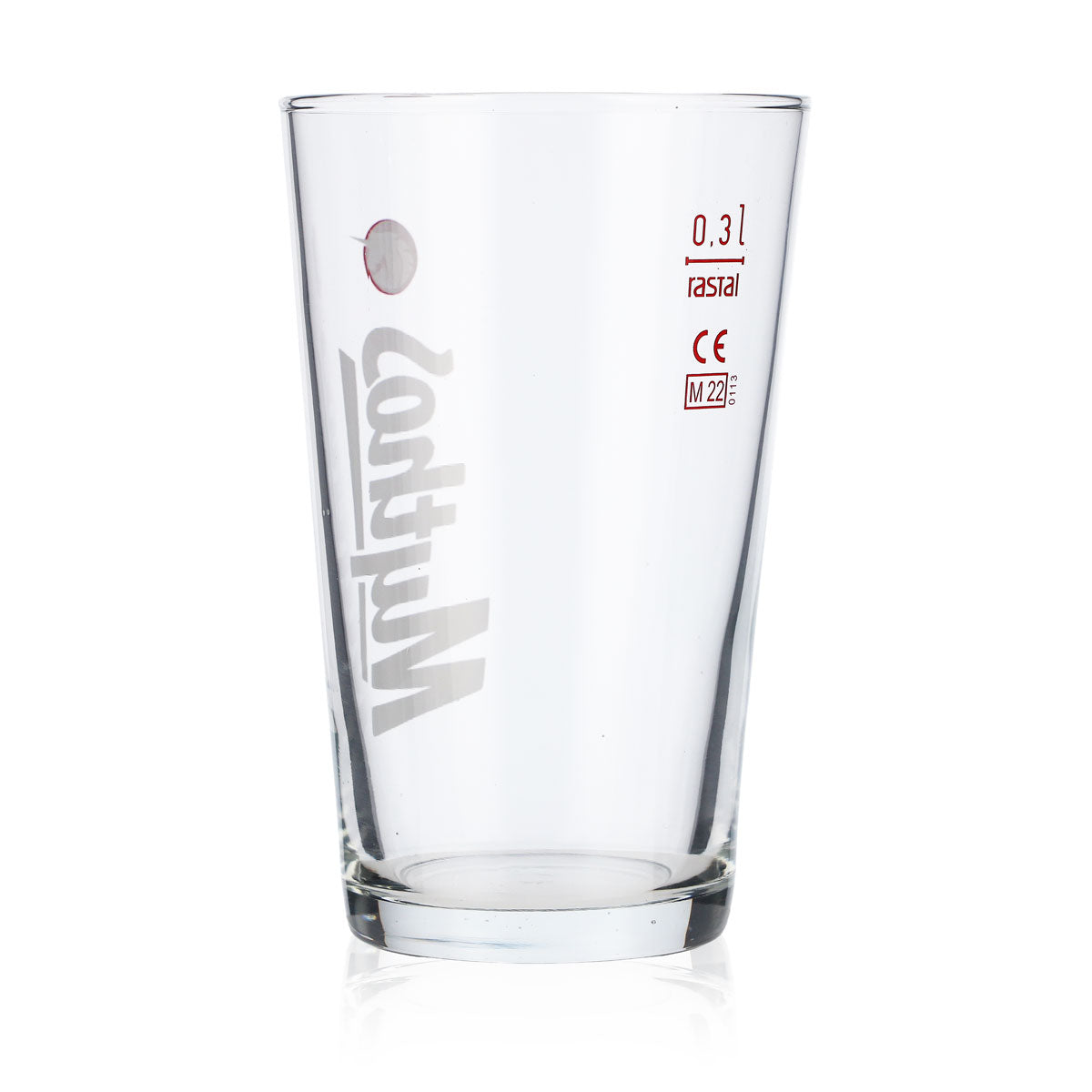 6x szklanki do piwa Mythos Szklanki do piwa Kubki 0,3 l Białe logo w pionie – Widok 4