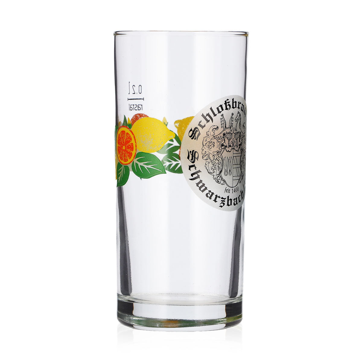 6 szklanek do piwa „No Name” o pojemności 0,2 l, typu long drink, browar Schlossbrauerei Rastal Schwarzbach – Widok 3