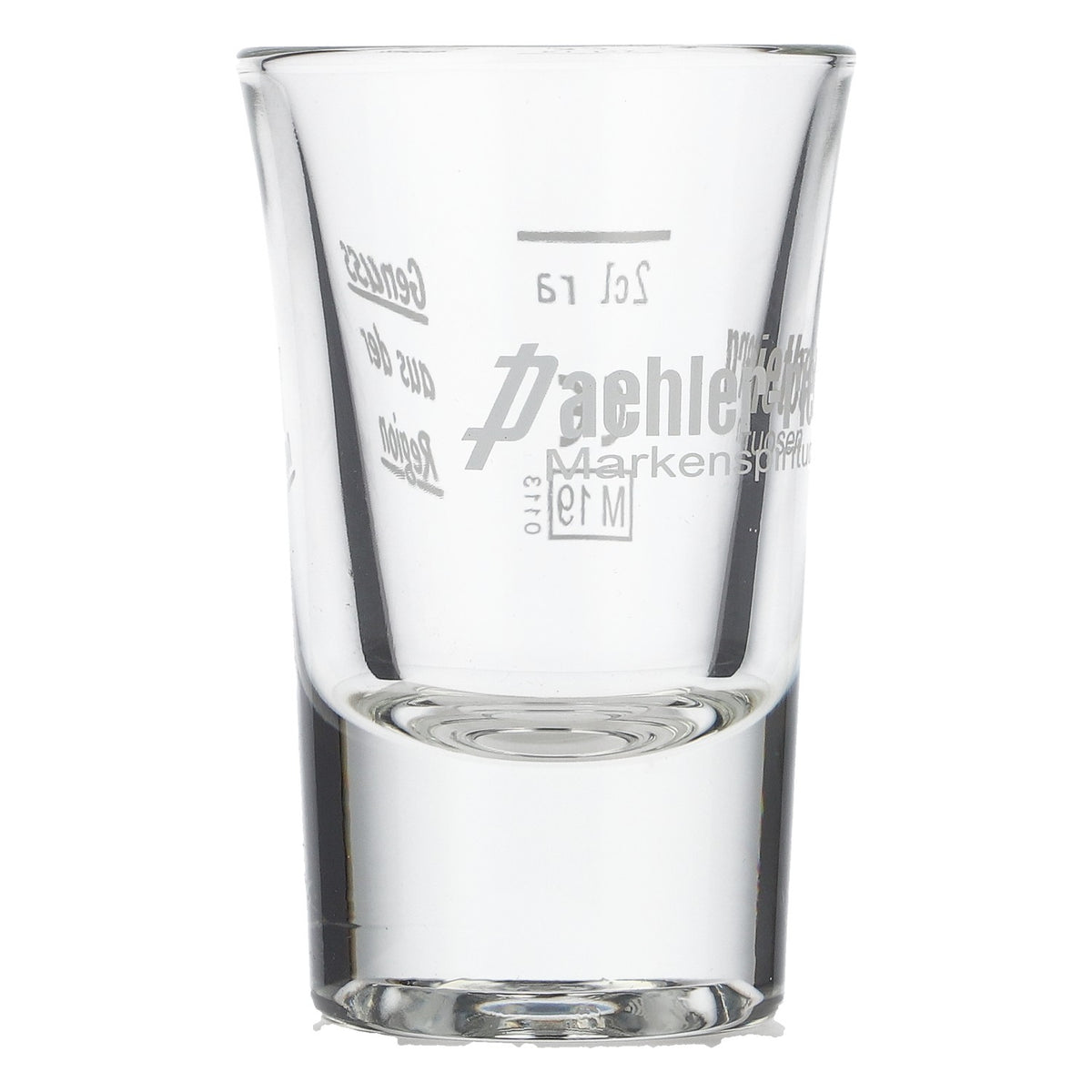 6x Paehler-Rietberg Kieliszek do sznapsa Stamper 2 cl Krótki kieliszek do sznapsa Kieliszek do shotów – Widok 3