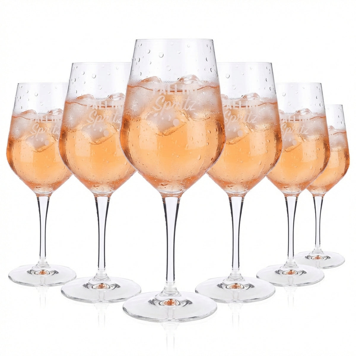 6x Pallini Sritz Limoncello Szklanka 0,44 l Kieliszki do wina Aperitif Koktajl Nóżka