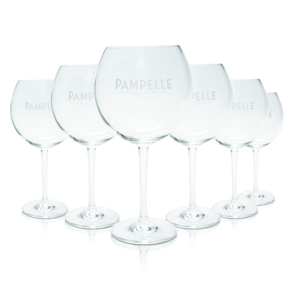 6x szklanka Pampelle 0,62 l Szklanka balonowa Martini Royal Zestaw kieliszków do aperitifu
