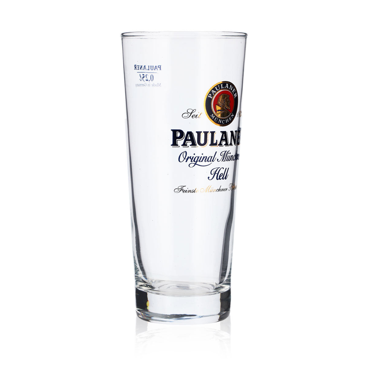 6x szklanka do piwa Paulaner 0,25 l Kubki do piwa Frankonia Original Münchner Hell – Widok 3