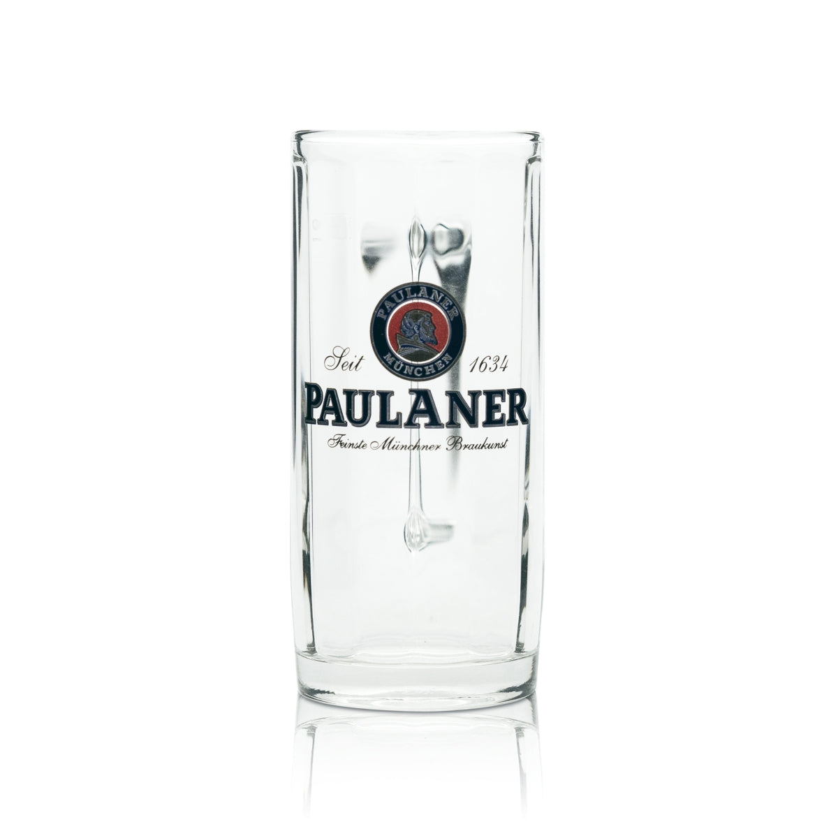6x Paulaner szklanka do piwa 0,2l kufel Moldau Sahm Seidel szklanki z uchwytem Retro Beer – Widok 2