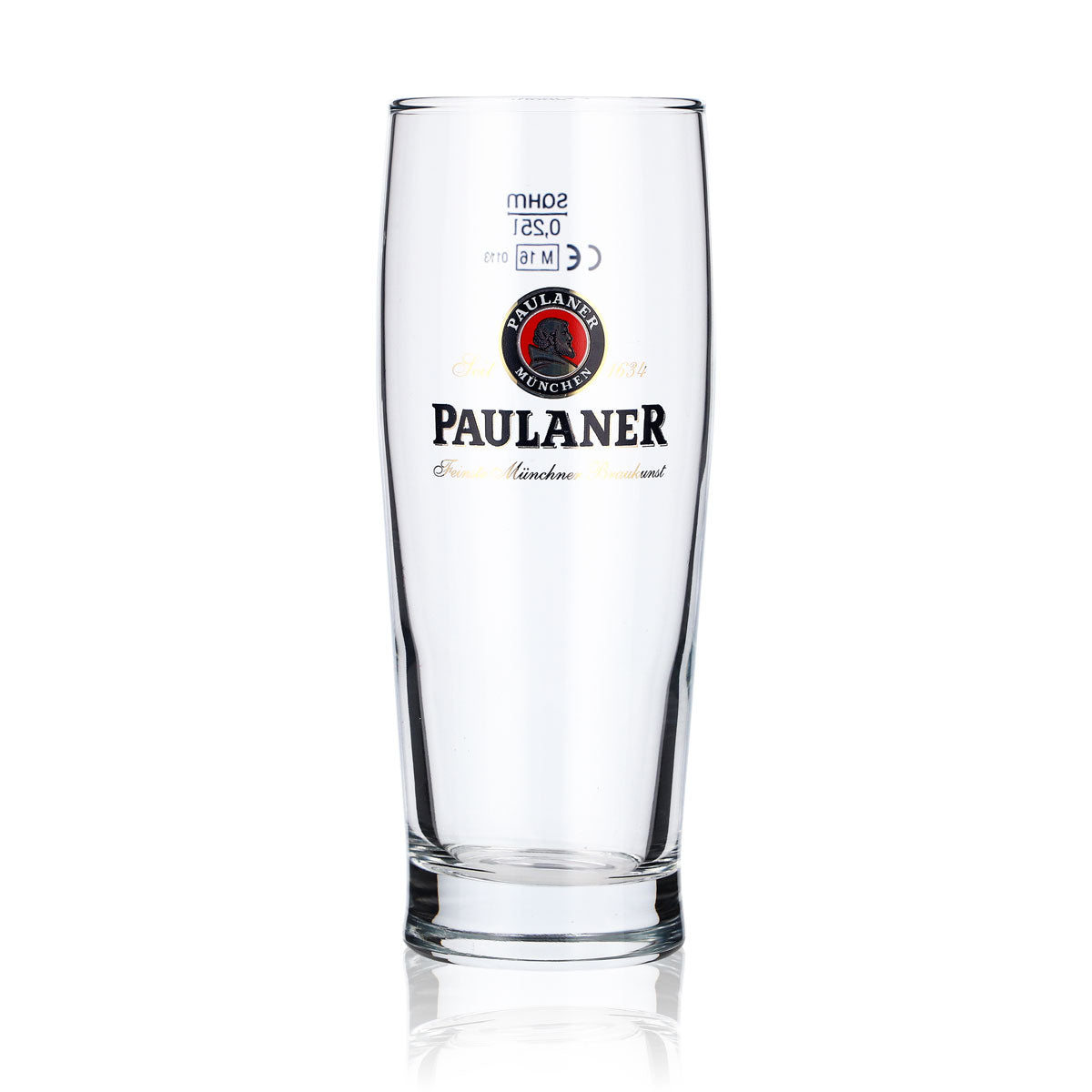 6 szklanek do piwa Paulaner 0,25 l Willi-Becher Sahm Gloria – Widok 2