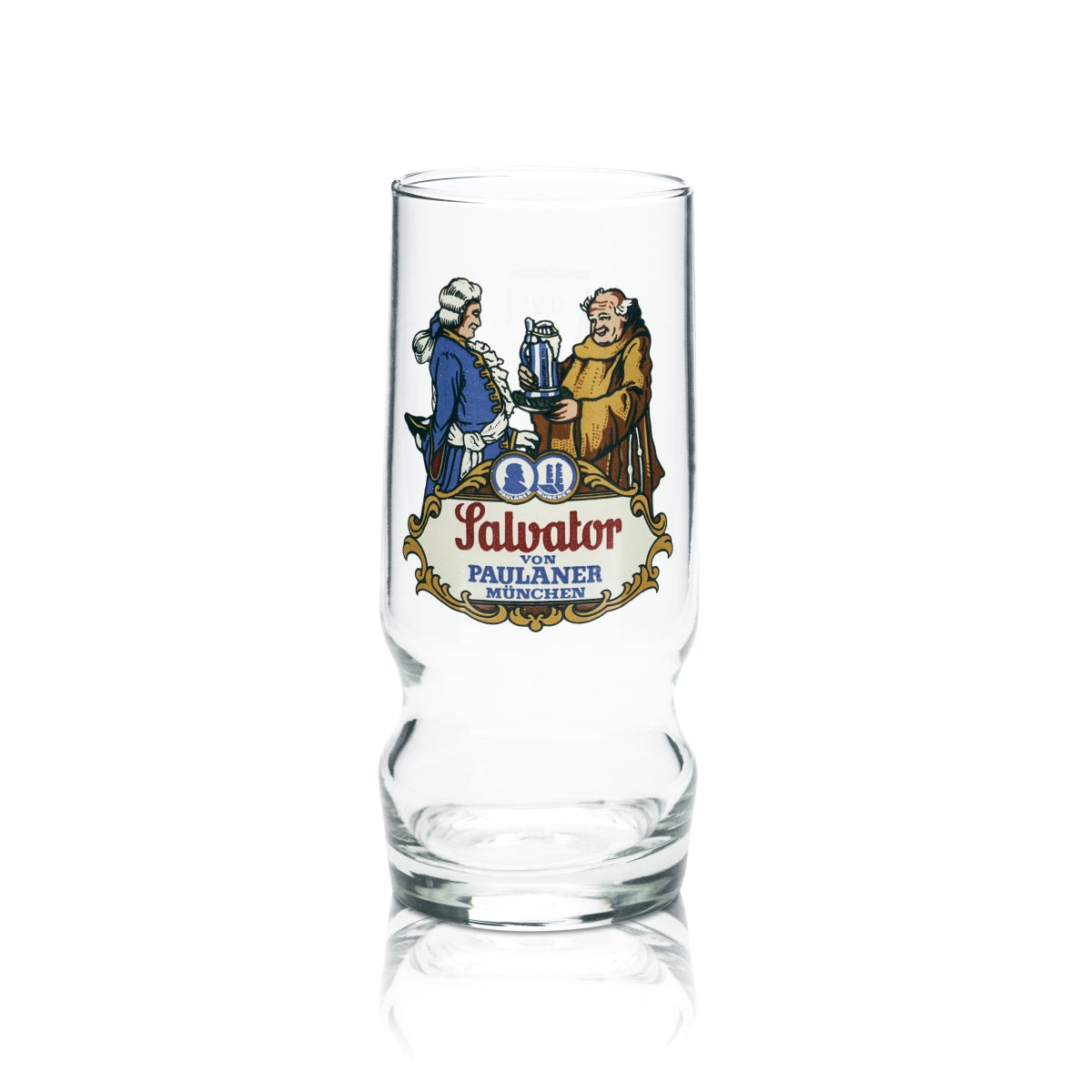 6x Paulaner Szklanka 0,25l Kufel do piwa Salvator Browar Bawaria Bar Kolekcjonerski – Widok 2