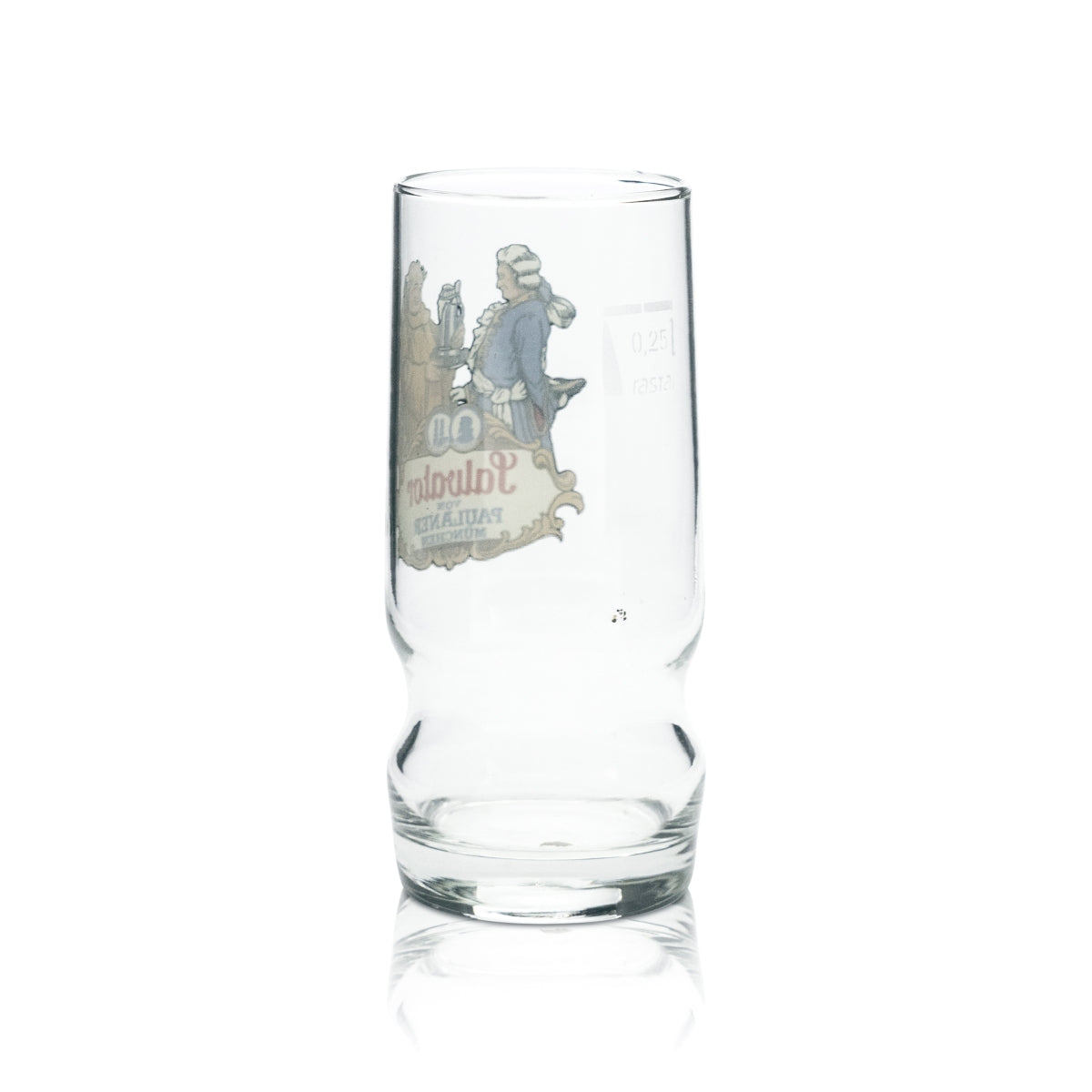 6x Paulaner Szklanka 0,25l Kufel do piwa Salvator Browar Bawaria Bar Kolekcjonerski – Widok 3