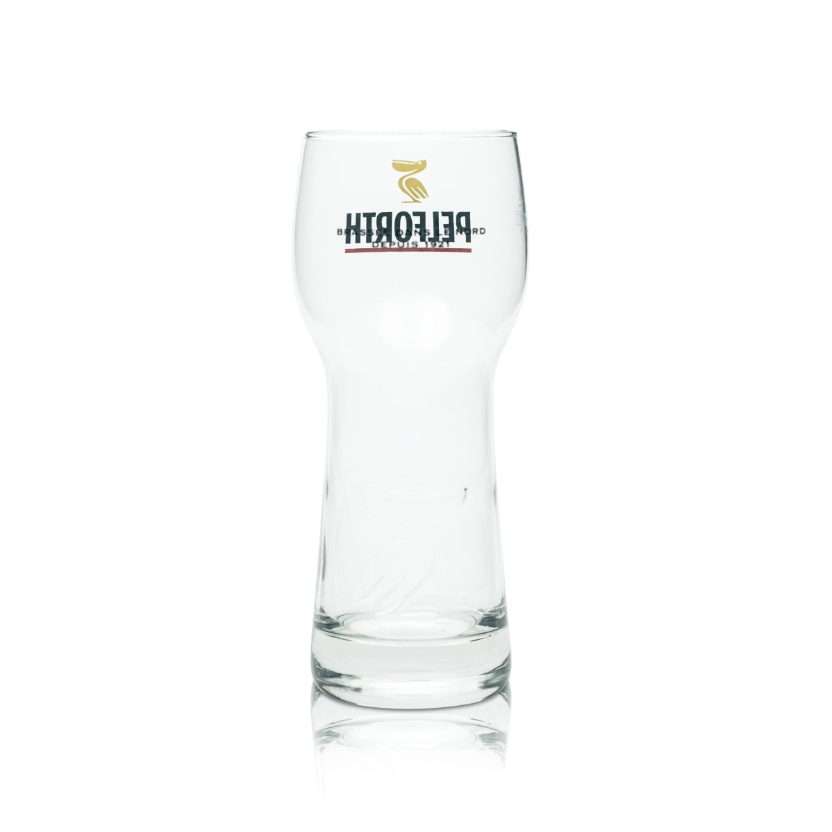 6x Szklanka do Piwa Pelforth 0,5l Relief Pelikan Szklanki Browar Francja Piwo Verre – Widok 3