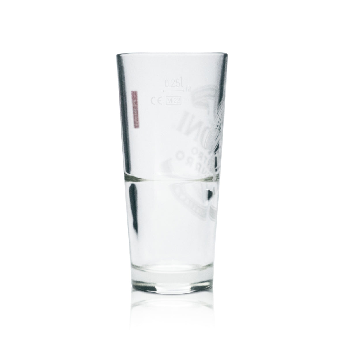 6x Peroni szklanka 0.25l kufel do piwa szklanka kieliszek Włochy Nastro Azzuro dąb – Widok 3