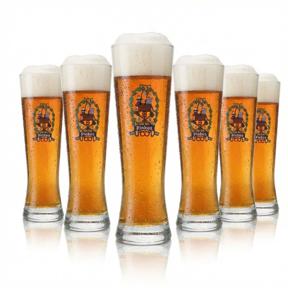 6x szklanka do piwa Pinkus pszenica 0,5l