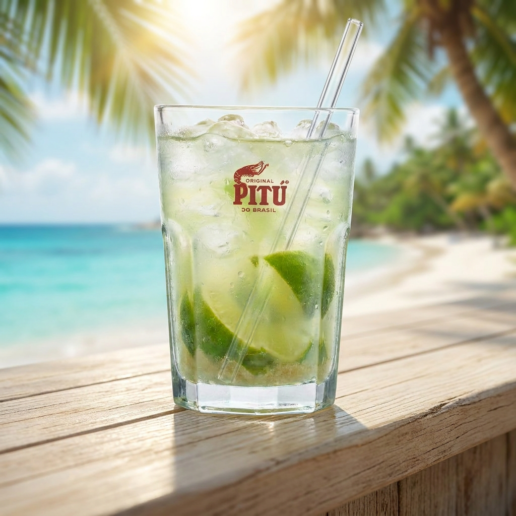 6x Pitu Cachaca Szklanka 0,3l Longdrink Koktajl Caipi Mojito Szklanki Bar Gastro Rum – Widok 2