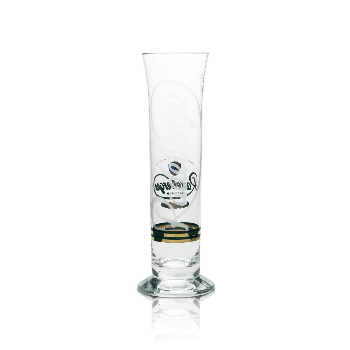 6x Radeberger Beer Glass 0,25l Goblet Logo Scene Glasses Tulip Pilsener Gastro Bar – Widok 3