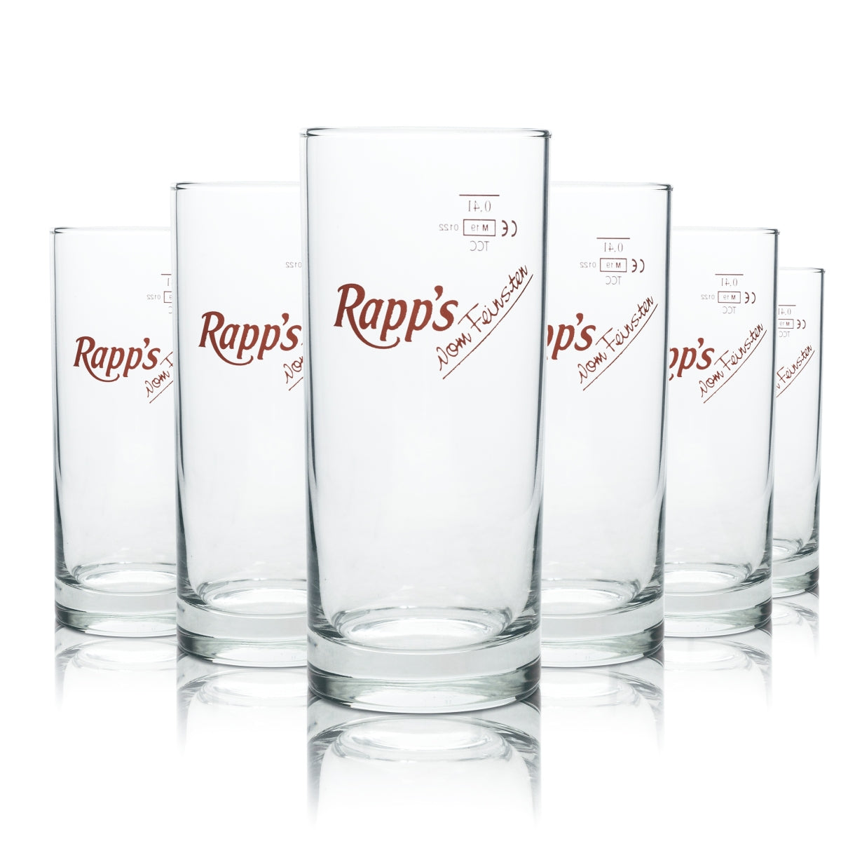 6x szklanka do soku Rapps long drink 0,4l Amsterdam szklanka do koktajli szklanka do picia